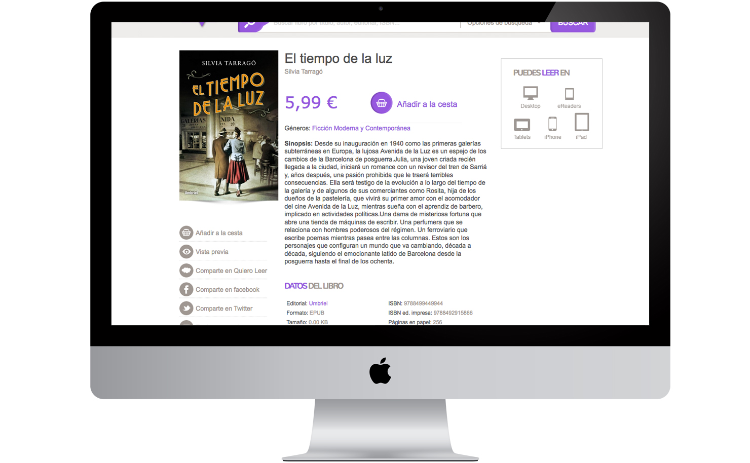Ecommerce Amabook