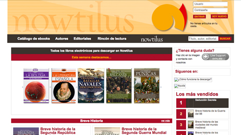 Proyecto eBooks Nowtilus